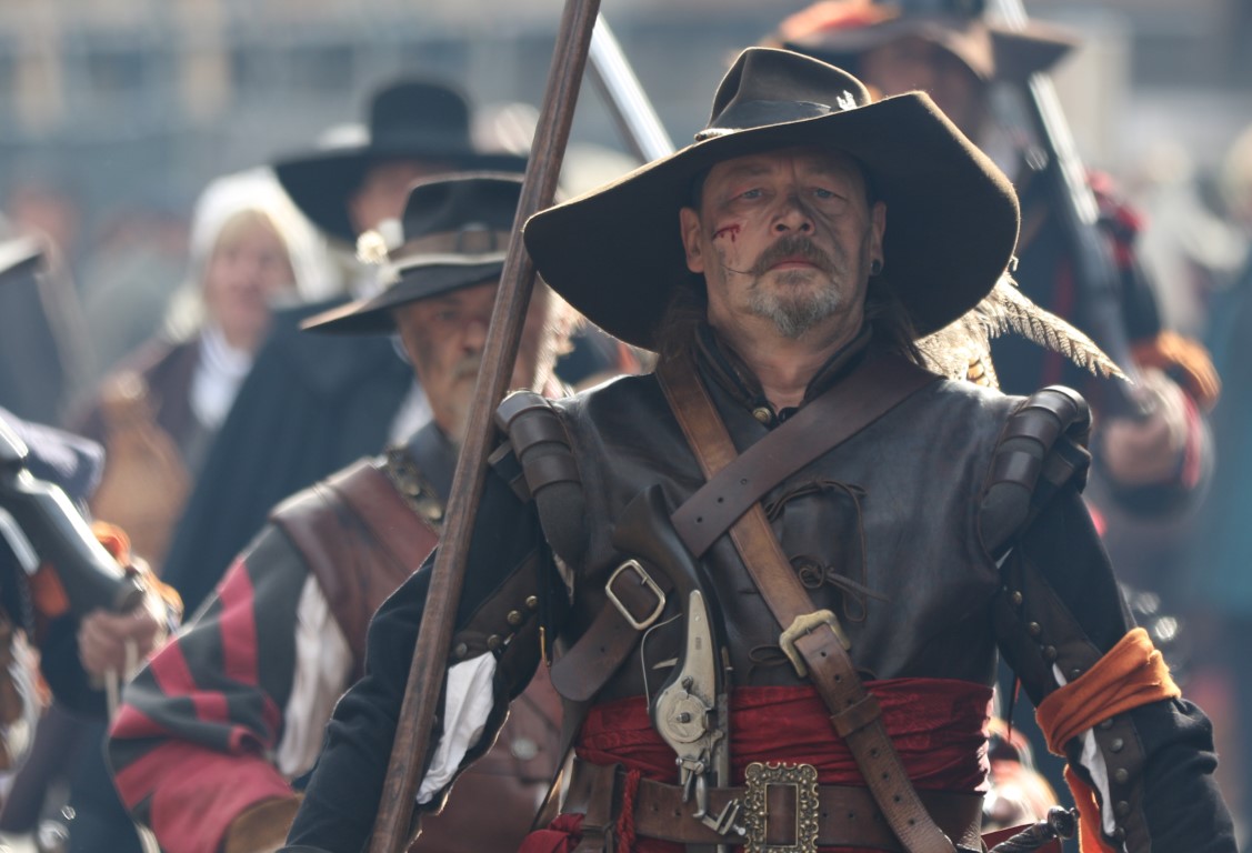 Re-enactors - Slag bij Grolle 1627
